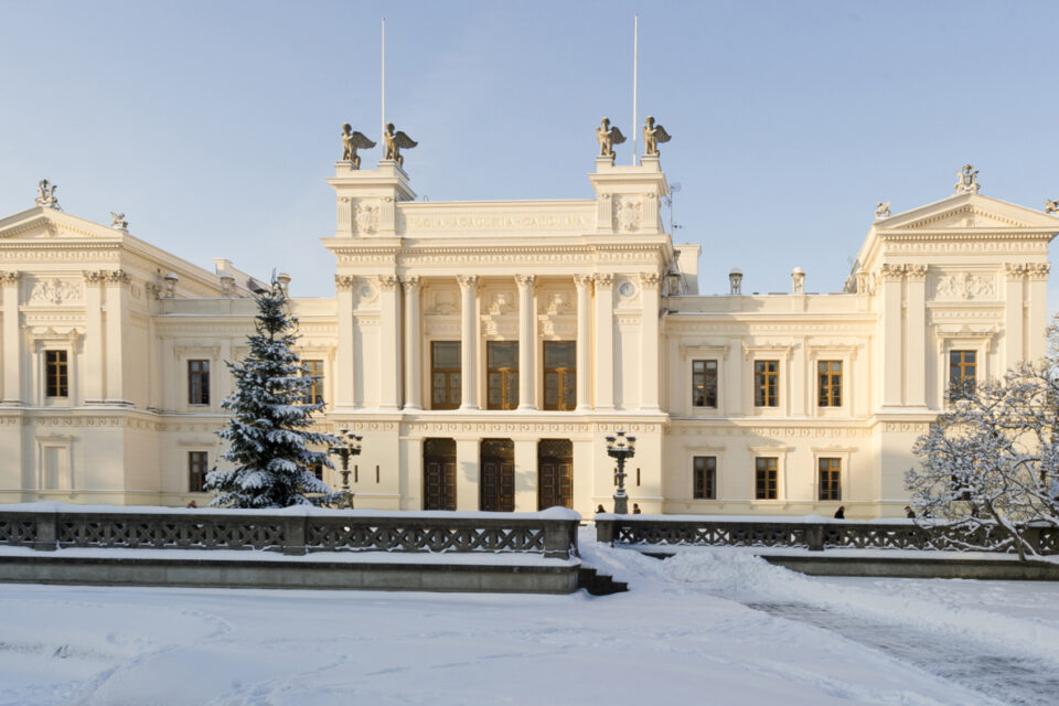 Anstalt, nya bostäder och Universitetshuset i Lund