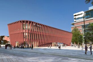 Bygger kontor över tunnelbanestation