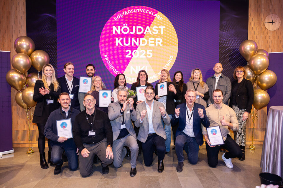 De har nöjdast bostadskunder