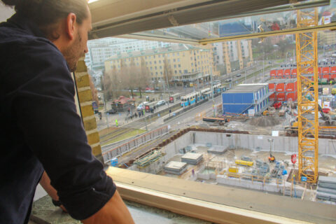 Premiumbygge med logistiska utmaningar