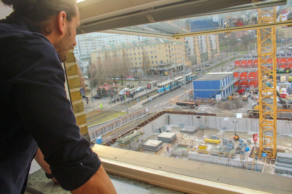 Premiumbygge med logistiska utmaningar