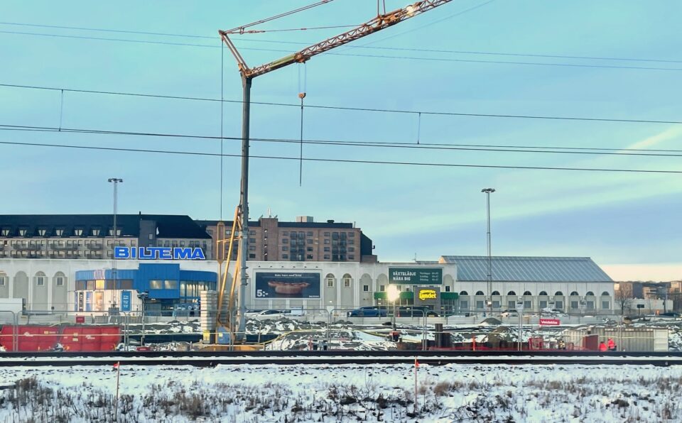 Pågående infrastrukturprojekt för miljarder på Hisingen