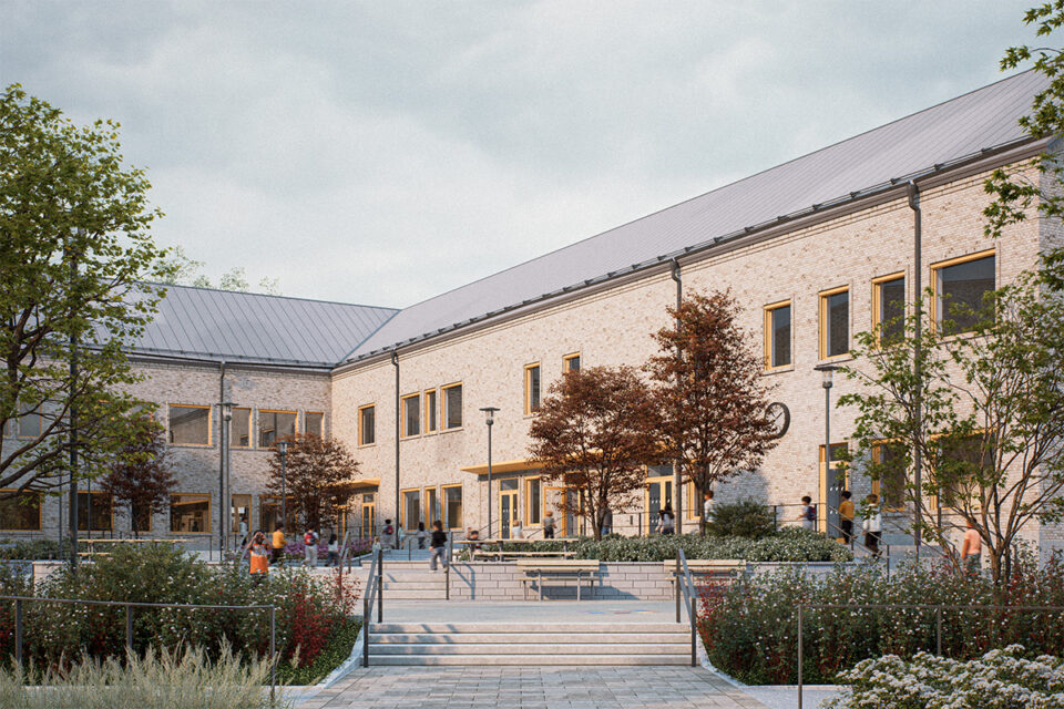 De bygger nya Vätternskolan