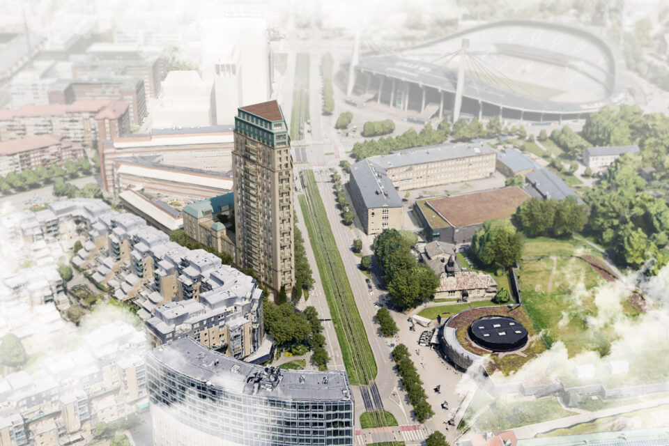 Skånegatans nya 27-våningshus i New York-stil – yteffektivt eller skrytbygge?