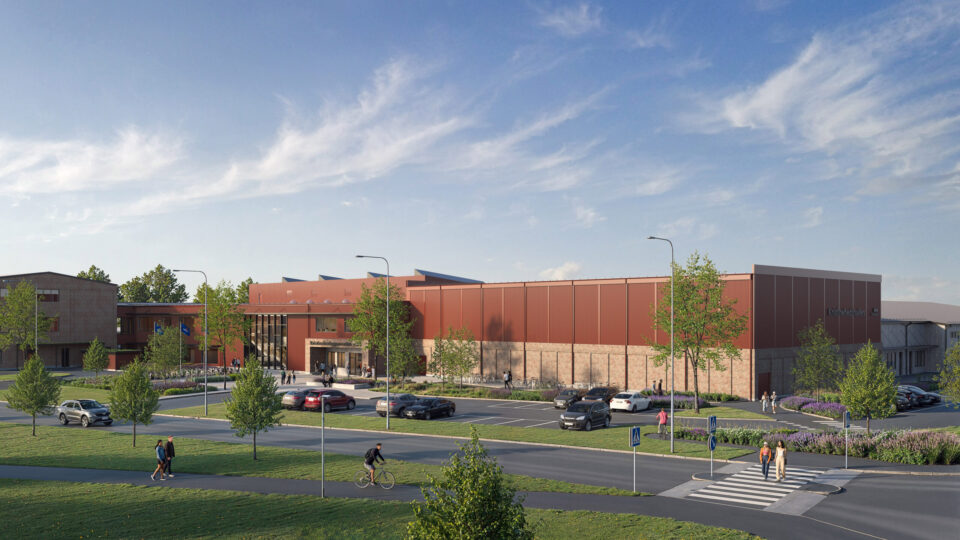 Bygger nytt gymnasium för 440 miljoner