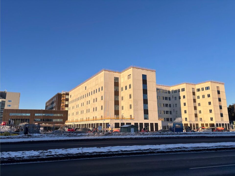 Västerås nya akutsjukhus. nominerat till Håll Nollans arbetsmiljöpris