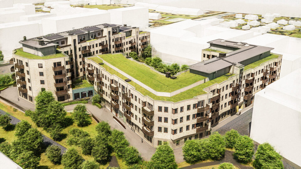 Peab bygger bostäder i Malmö