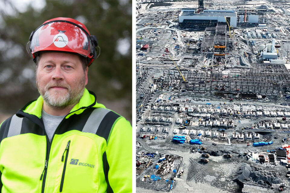 Strejk på Stegra-bygget