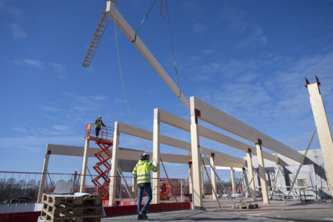 Ny kartläggning visar stommaterial i nybyggen