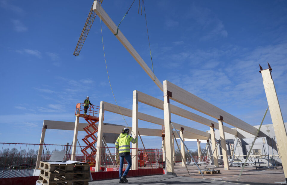 Ny kartläggning visar stommaterial i nybyggen