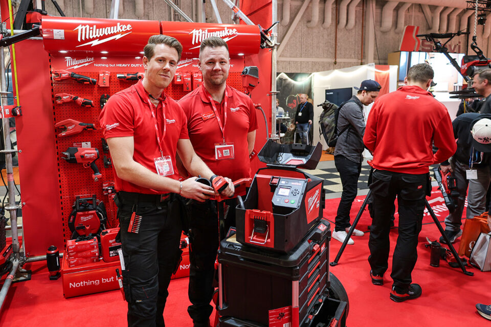 Milwukees monter på Nordbygg