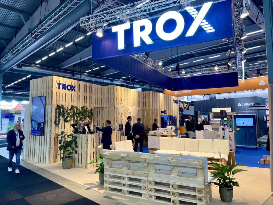 Trox monter på Nordbygg