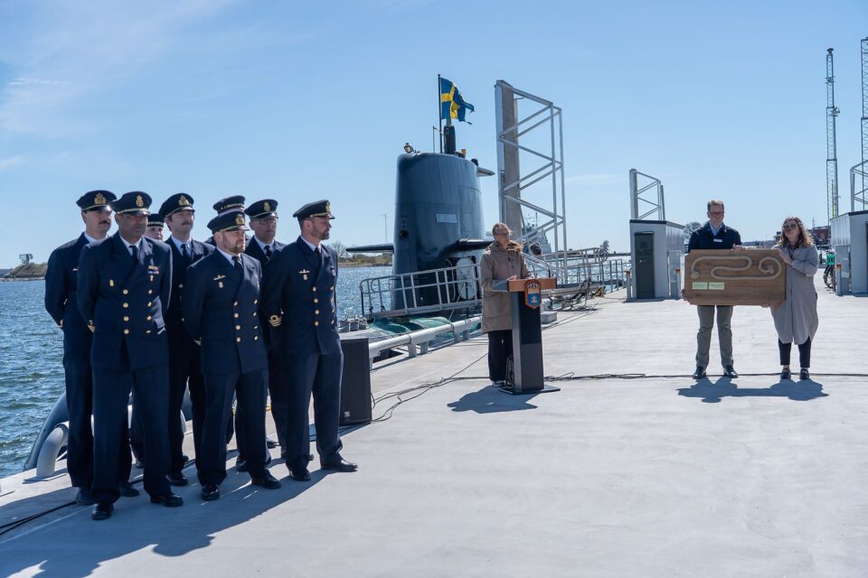 Ny ubåtspir invigd i Karlskrona