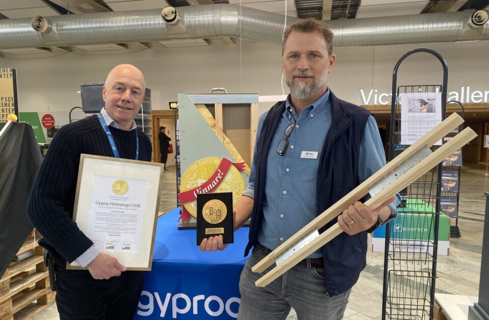 Hybridregel vann Nordbyggs Guldmedalj