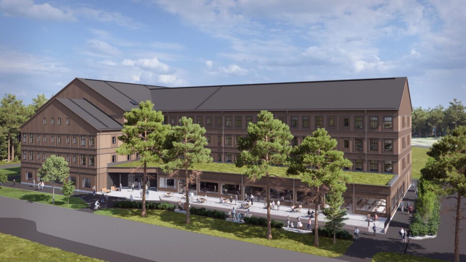 Byggpartner bygger kontor åt Vattenfall för halv miljard