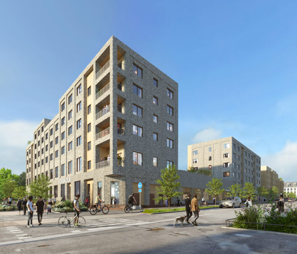 Byggstart för 247 bostäder i Slakthusområdet