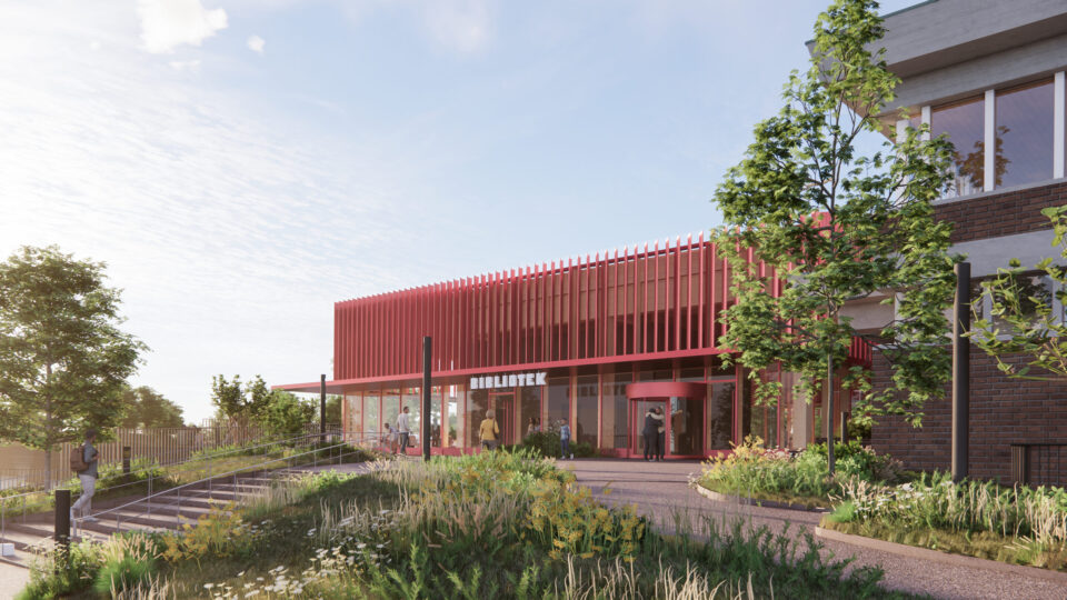 Peab bygger om stadsbibliotek