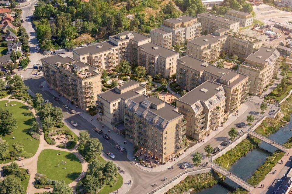 Bygger bostäder för 800 miljoner