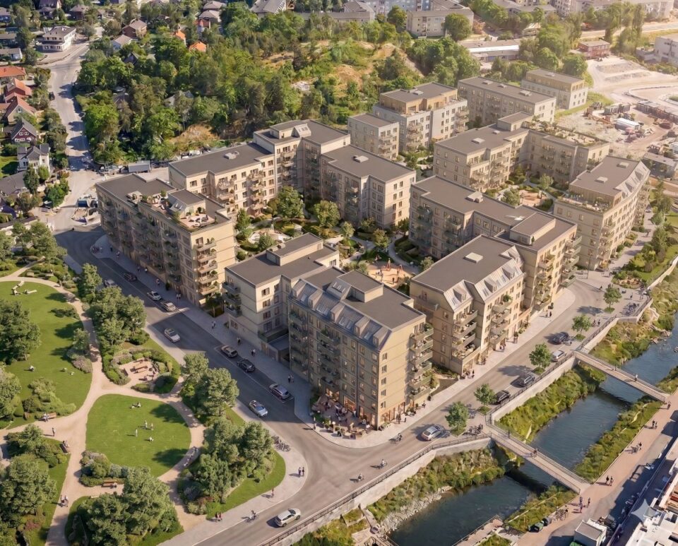 Bygger bostäder för 800 miljoner