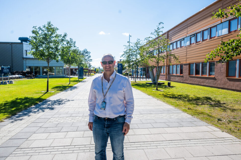 Erik Nordenskiöld är projektchef för Framtidens campus Luleå.