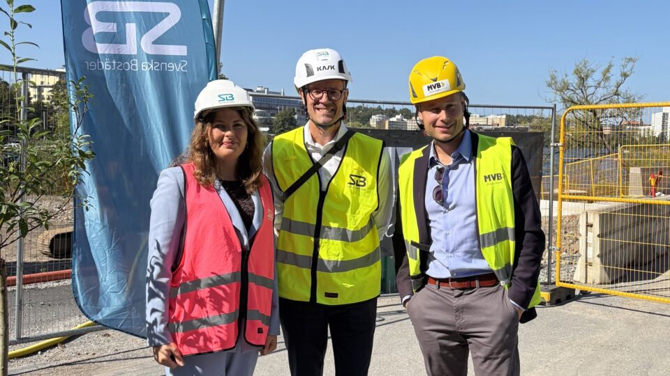 Byggstart för 112 hyreslägenheter