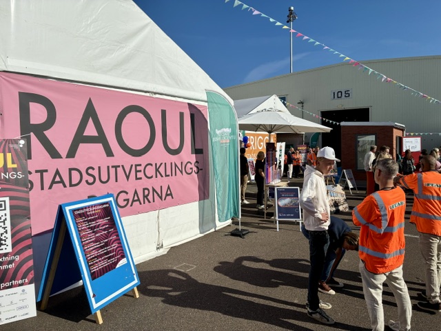 Frihamnsdagarna är i gång – två scener fullmatade med stadsutveckling