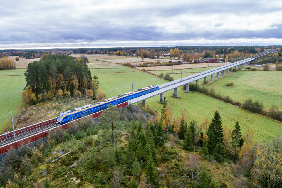 Ny stor upphandling till Norrbotniabanan