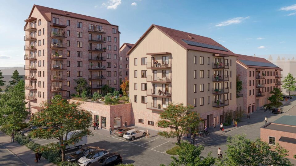 Peab bygger åt Bonava i Umeå