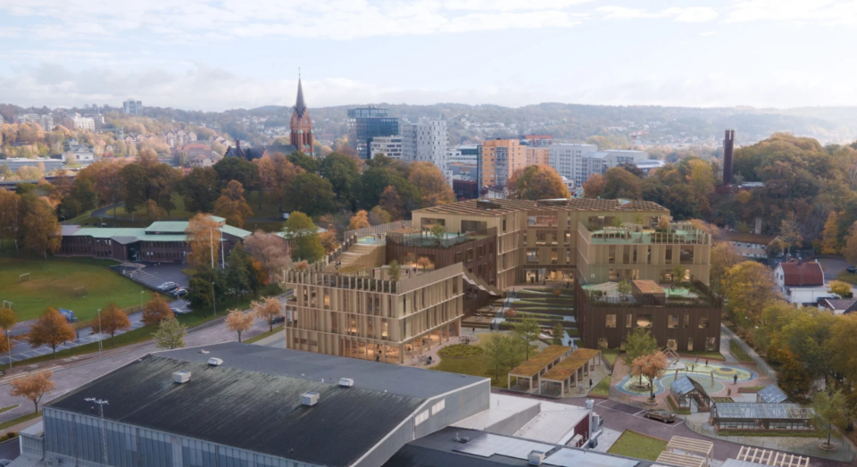 De bygger nya Campus Mölndal 