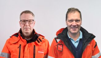 Johan Jansson och Fredrik Kristofferson tillträder som arbetschefer på Veidekke Anläggning Öst.
