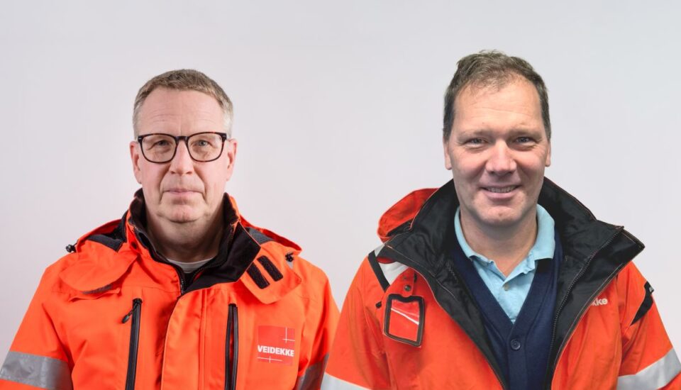 Två nya arbetschefer på Veidekke Anläggning Öst