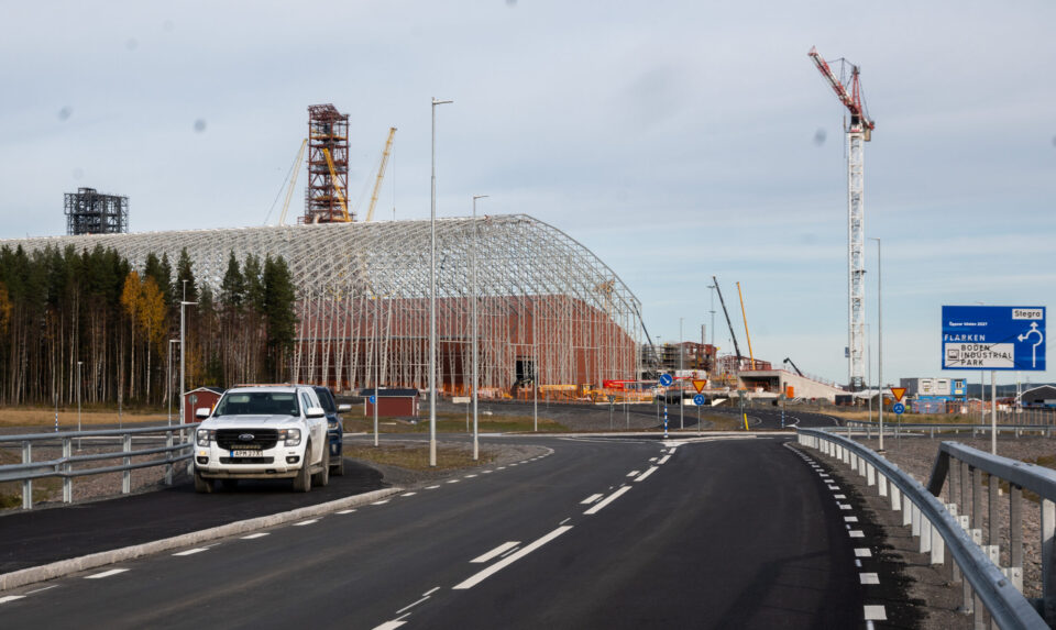 Ny väg till Stegra invigd – kostar Bodens kommun en halv miljard