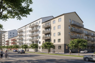 De bygger 136 nya bostäder i Gränby 