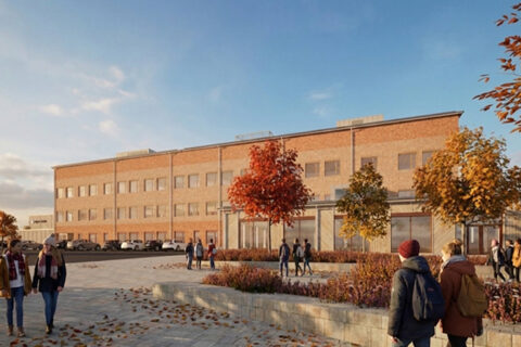 Flodéns bygger skola i Kungsbacka 