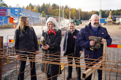 Spadtag för anstalten i Karlskoga