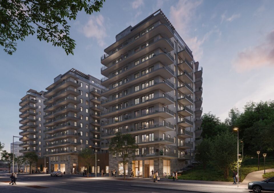 Byggstart för 166 bostäder i Norra Djurgårdsstaden